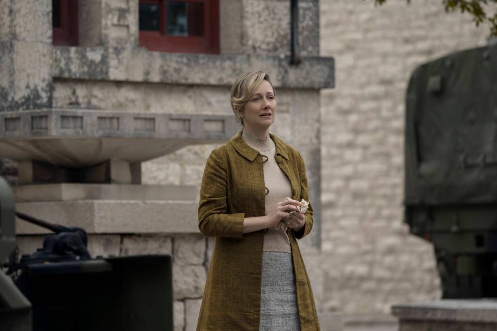 Murray Close / Lionsgate
Judy Greer as Ginny Garraty in the shot-in-Manitoba movie, The Long Walk.
