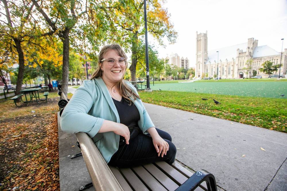 MIKAELA MACKENZIE / FREE PRESS
Alexa Dawn, compost and waste reduction program co-ordinator at the Green Action Centre, has always been interested in environmentalism.