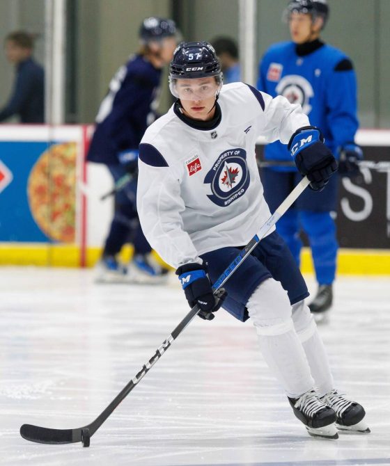 Defenceman Elias Salomonsson (Mike Deal / Free Press files)