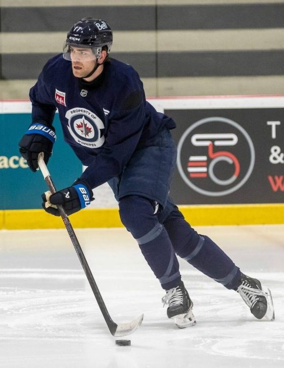Winnipeg Jets captain Adam Lowry (Brook Jones / Free Press files)