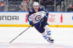 Frank Franklin II / THE ASSOCIATED PRESS FILES
                                Winnipeg Jets forward Kyle Connor enters this season without a contract beyond it.