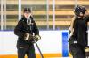 MIKAELA MACKENZIE / FREE PRESS
                                The University of Manitoba Bisons new women’s hockey head coach Jordan Colliton at team practice at the Wayne Fleming Arena on Wednesday.