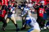 SPENCER COLBY / THE CANADIAN PRESS Winnipeg Blue Bombers quarterback Chris Streveler (17) throws a pass during CFL action against the Redblacks in Ottawa on Saturday, Sept. 20, 2025.