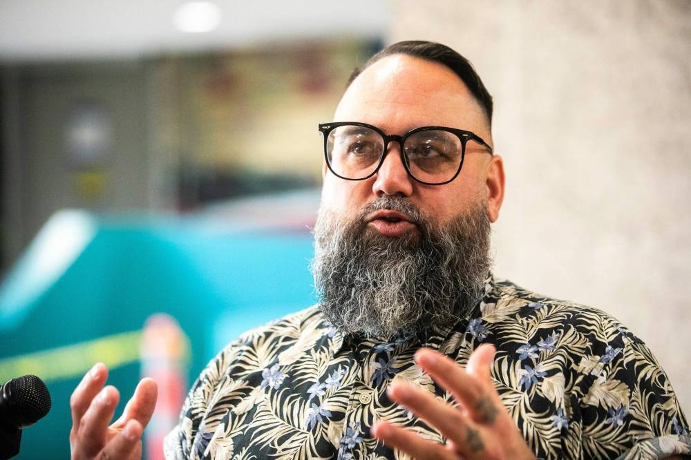 MIKAELA MACKENZIE / FREE PRESS
Main Street Project executive director Jamil Mahmood: “The main focus of this was to make the spaces a lot nicer for the people who live here.