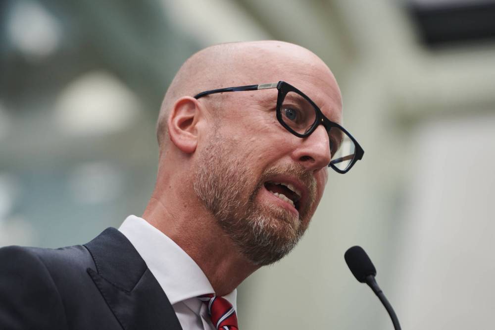 Sammy Kogan / THE CANADIAN PRESS
CFL commissioner Stewart Johnston claimed the league-wide changes are designed to deliver more entertainment, but estimated only a 10 per cent increase in touchdowns.