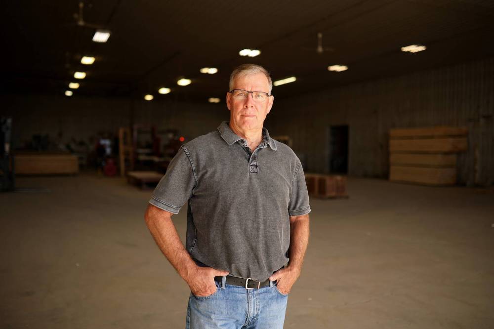 Robert Dyck, a partner at building company Goodon Industries Ltd., says he appreciated the province's 'localized response' when there was a measles exposure at their work site.