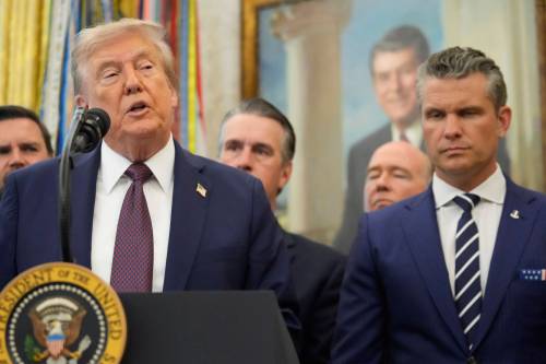 AP Photo/Mark Schiefelbein
                                U.S. President Donald Trump