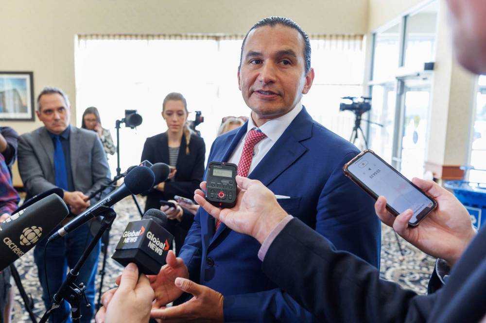 MIKE DEAL / FREE PRESS
Premier Wab Kinew stopped short of sharing what specific improvements are on the horizon for Manitoba’s child-welfare system.