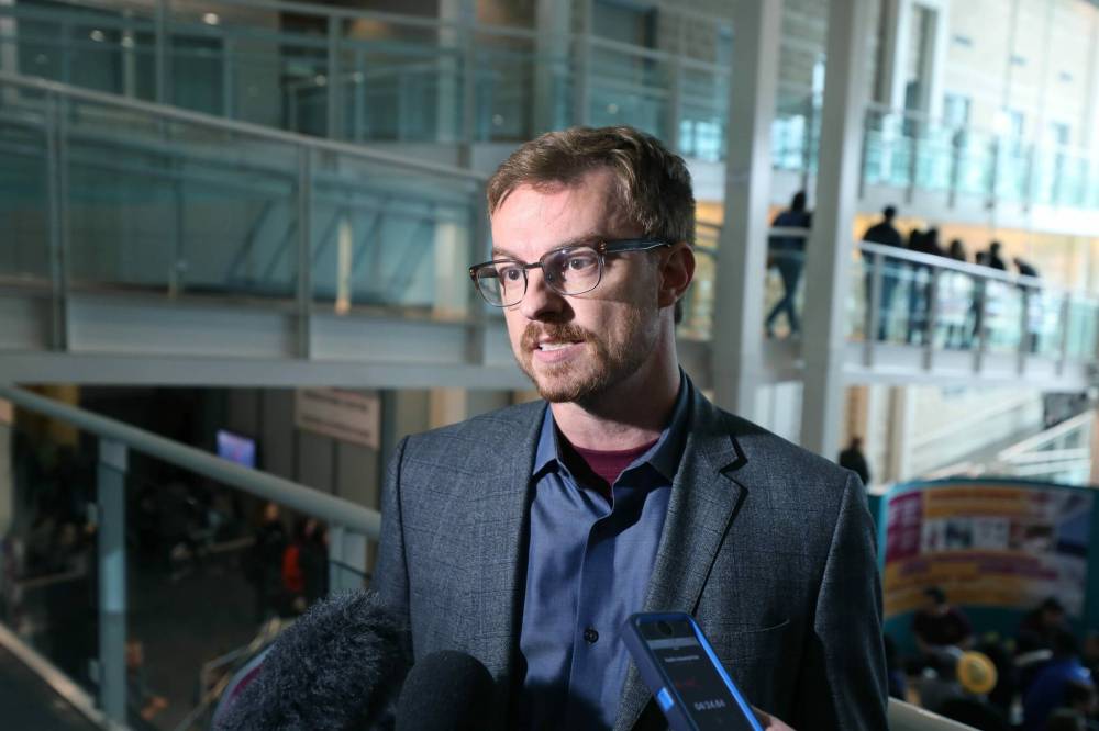 RUTH BONNEVILLE / WINNIPEG FREE PRESS
Dr. Guillaume Poliquin