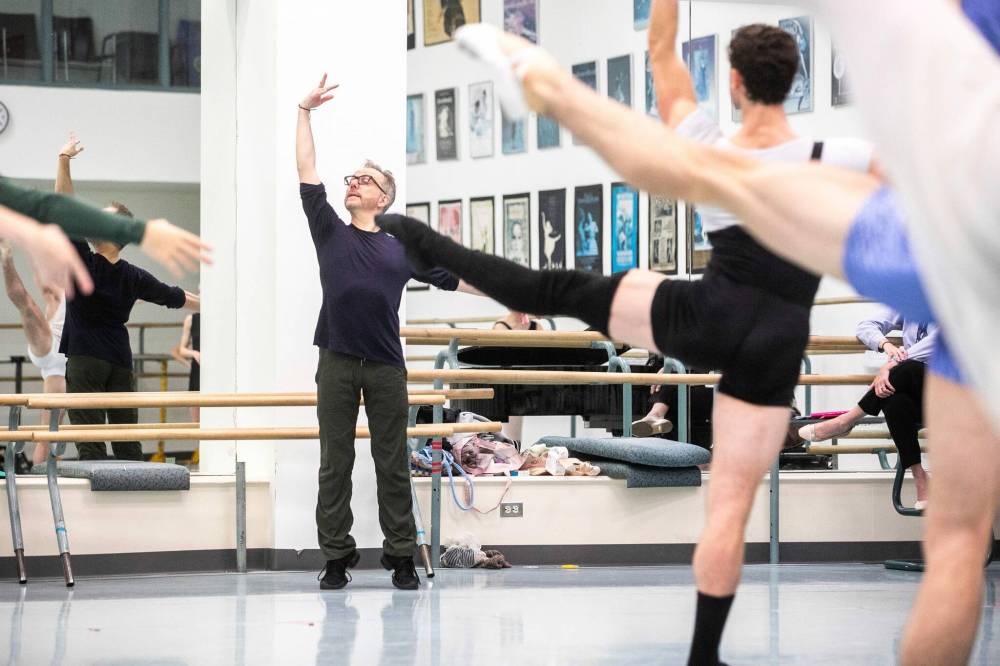 MIKAELA MACKENZIE / FREE PRESS
Artistic director Christopher Stowell says he’s enthusiastic about the future of the Royal Winnipeg Ballet.