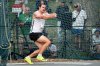 Ethan Katzberg throws in the Men Hammer Throw Senior Finals during the Canadian Track and Field Championships in Ottawa, on Saturday, Aug. 2, 2025. THE CANADIAN PRESS/Spencer Colby