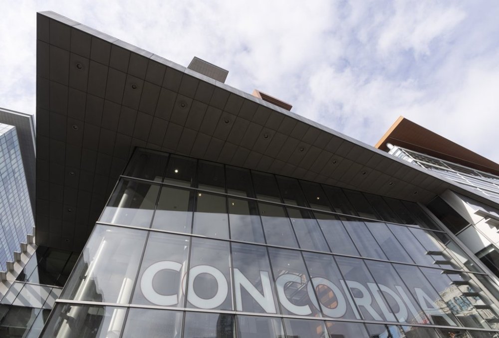 Concordia University is seen in Montreal, Friday, Feb. 23, 2024. THE CANADIAN PRESS/Christinne Muschi
