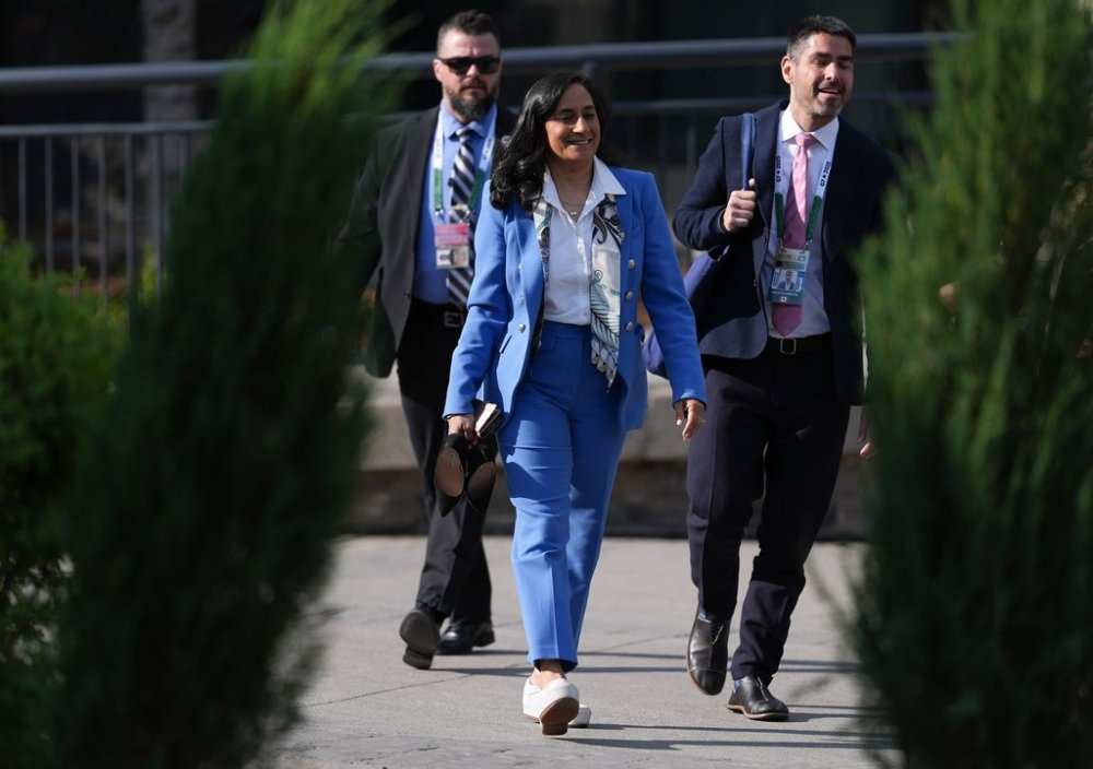 Foreign Affairs Minister Anita Anand attends the G7 Summit in Kananaskis, Alta., on Tuesday, June 17, 2025. THE CANADIAN PRESS/Darryl Dyck