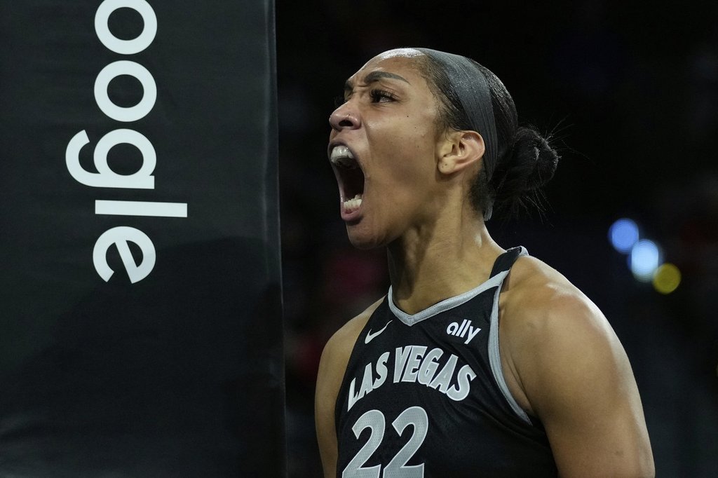 Aces’ A’ja Wilson Earns a Historic Fourth WNBA MVP Award, AP Source...