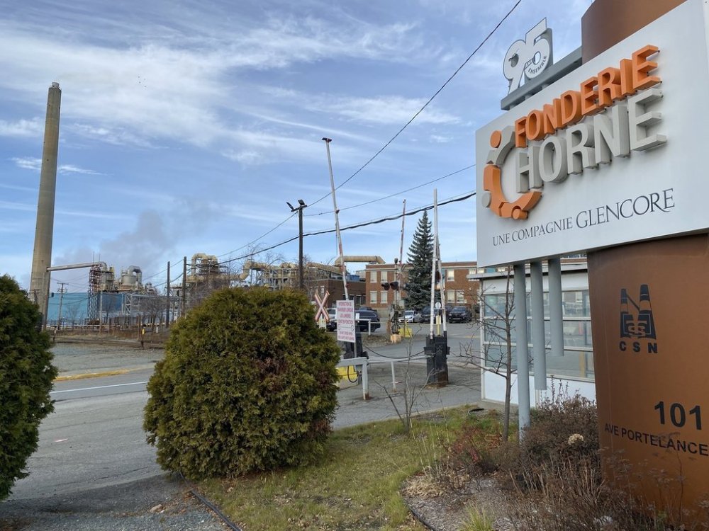 Fonderie Horne, a foundry owned by Glencore, is seen in Rouyn-Noranda, Que., on Oct. 29, 2022. THE CANADIAN PRESS/Stephane Blais
The Canadian Press