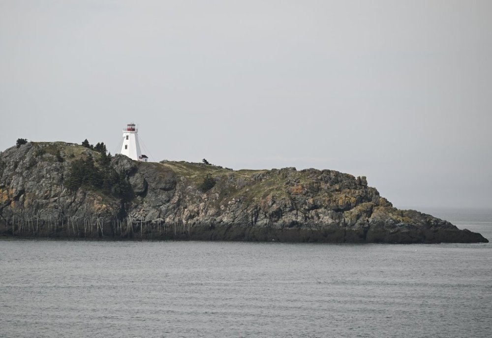 Swallowtail Lighthouse on Grand Manan Island, New Brunswick on Thursday, May 8, 2025. THE CANADIAN PRESS/Graham Hughes
