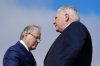 Ontario Premier Doug Ford and Solicitor General Michael Kerzner attend an event in Mississauga, Ont., on Wednesday, April 30, 2025. THE CANADIAN PRESS/Chris Young
