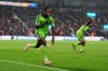 Fulham's Ryan Sessegnon celebrates after scoring their side's first goal of the game during the Premier League match between Bournemouth and Fulham at the Vitality Stadium, in Bournemouth, England, Friday, Oct. 3, 2025. (Adam Davy/PA via AP)