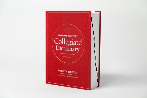 This image released by Merriam-Webster shows a copy of the 12th edition of the 