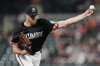 Baltimore Orioles starting pitcher Trevor Rogers delivers during the first inning of a baseball game against the New York Yankees, Friday, Sept. 19, 2025, in Baltimore. (AP Photo/Stephanie Scarbrough)