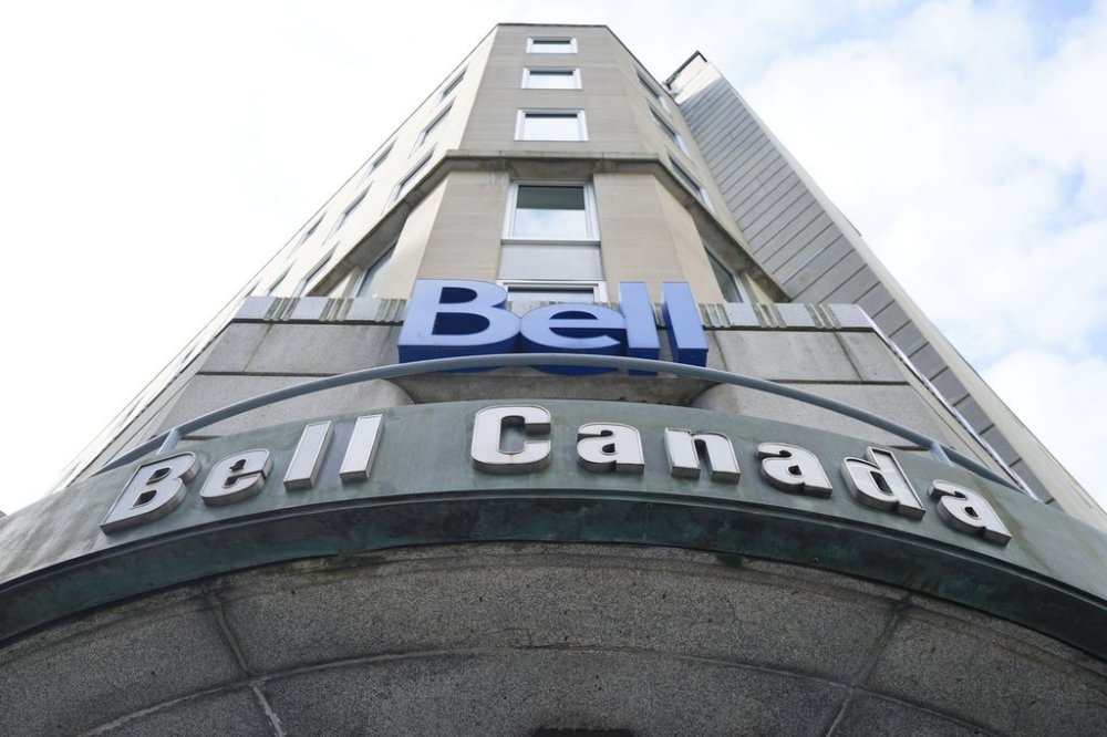 Bell Canada signage is pictured in Ottawa on Wednesday Sept. 7, 2022. THE CANADIAN PRESS/Sean Kilpatrick