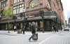 A person walks by a Hudson’s Bay store in Montreal, Sunday, June 1, 2025. THE CANADIAN PRESS/Graham Hughes