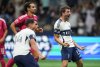 Vancouver Whitecaps Thomas Muller, back right, celebrates his winning penalty kick goal against St. Louis City during the second half of an MLS soccer match, in Vancouver, on Saturday, August 23, 2025. THE CANADIAN PRESS/Darryl Dyck