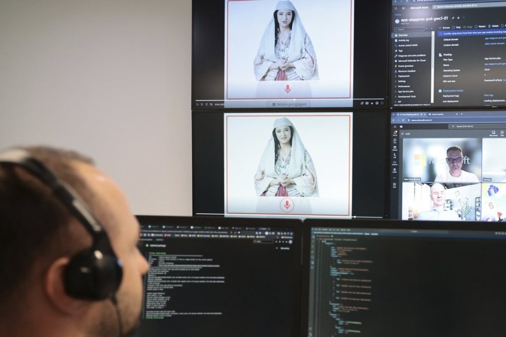 An Albanian expert works at the National Agency for Information Society as an artificial intelligence