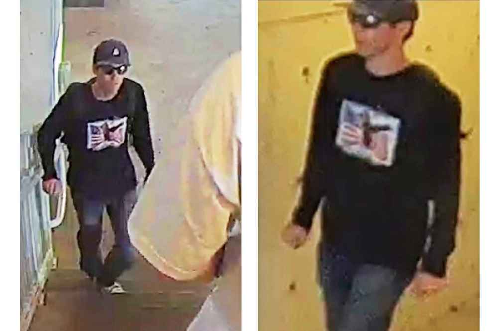 This undated combination of images provided by the Federal Bureau of Investigation shows a person of interest in connection with the fatal shooting of Charlie Kirk at Utah Valley University on Wednesday, Sept. 10, 2025, in Orem, Utah. (Federal Bureau of Investigation via The Associated Press)