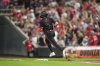 Cincinnati Reds' Spencer Steer rounds the bases after hitting a two-run home run during the sixth inning of a baseball game against the Chicago Cubs, Friday, Sept. 19, 2025, in Cincinnati. (AP Photo/Jeff Dean)