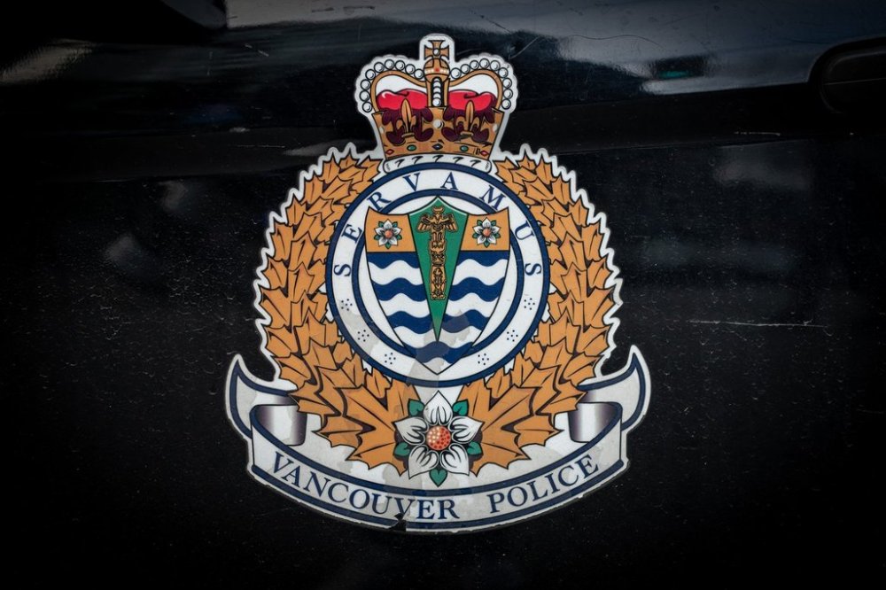 A Vancouver Police logo is pictured on a vehicle in Vancouver, on Wednesday, Dec. 4, 2024. THE CANADIAN PRESS/Ethan Cairns
