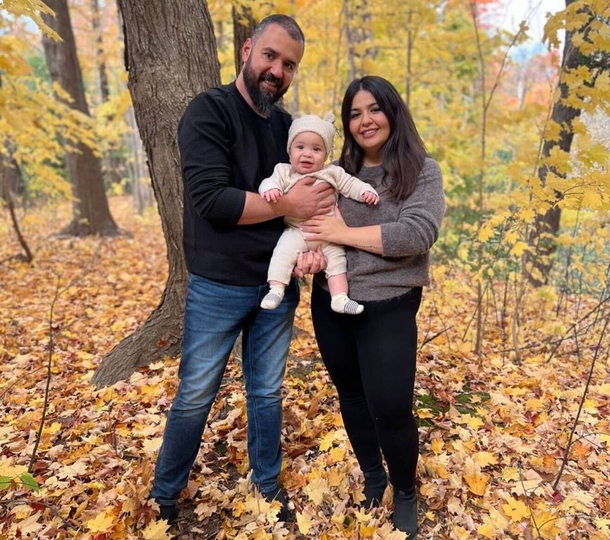 Liam Riazati is shown with his mother Behnoosh Noori and father Masuod Riazati in this family handout photo. THE CANADIAN PRESS/Handout - Riazati family (Mandatory Credit)