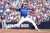 Toronto Blue Jays pitcher Kevin Gausman (34) throws against the Tampa Bay Rays during first inning Major League Baseball action in Toronto on Sept. 28, 2025. THE CANADIAN PRESS/Chris Young