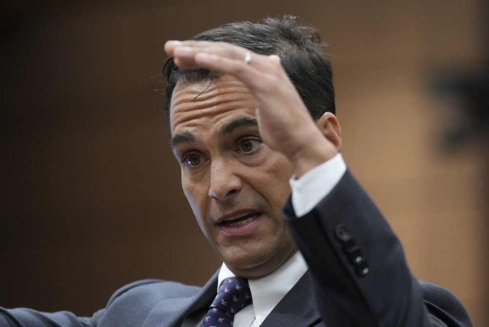 Jason Jacques, Interim Parliamentary Budget Officer appears at the Standing Committee on Government Operations and Estimates on Parliament Hill in Ottawa on Tuesday, Sept. 16, 2025. THE CANADIAN PRESS/Adrian Wyld