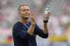 FILE - Denmark's then head coach Kasper Hjulmand applauds supporters ahead of a a round of sixteen match between Germany and Denmark at the Euro 2024 soccer tournament in Dortmund, Germany, Saturday, June 29, 2024. (AP Photo/Andreea Alexandru, File)
