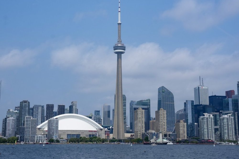 The Toronto skyline is seen on Monday, Aug. 5, 2024. THE CANADIAN PRESS/Chris Young
