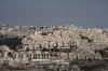 FILE - The Israeli settlement of Har Homa, seen from the West Bank city of Bethlehem, Tuesday, Dec. 17, 2024. (AP Photo/Mahmoud Illean, file)