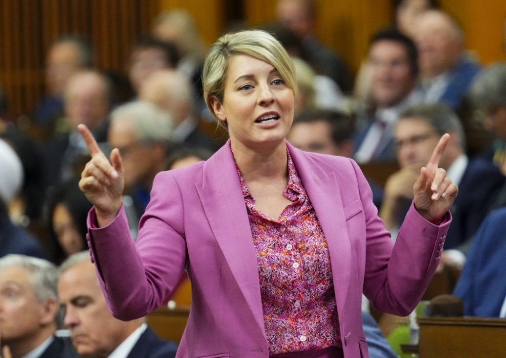 Minister of Industry Melanie Joly responds to a question during question period in the House of Commons on Parliament Hill in Ottawa on Wednesday, Sept. 17, 2025. THE CANADIAN PRESS/Sean Kilpatrick