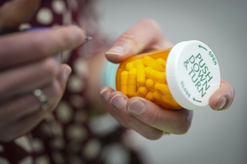 FILE — A prescription is filled, Friday, Jan. 6, 2023, in Morganton, N.C. (AP Photo/Chris Carlson, File)
