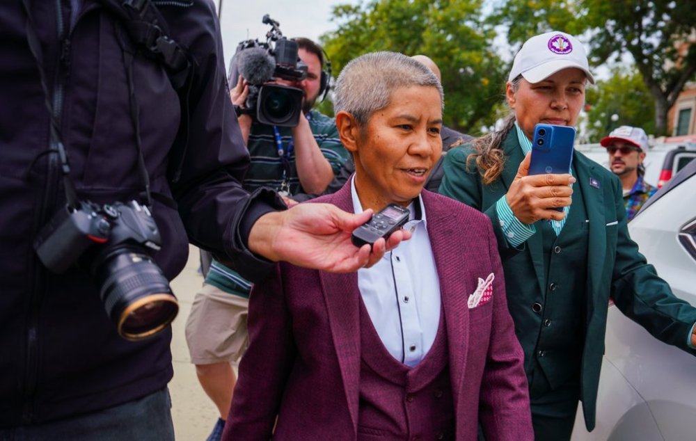 Romana Didulo, a conspiracy theorist and self-proclaimed
