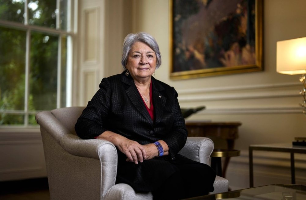 Gov. Gen. Mary Simon participates in an interview at Rideau Hall in Ottawa, on Friday, Sept. 26, 2025. THE CANADIAN PRESS/Justin Tang