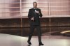 Host Nate Bargatze speaks during the 77th Primetime Emmy Awards on Sunday, Sept. 14, 2025, at the Peacock Theater in Los Angeles. (AP Photo/Chris Pizzello)