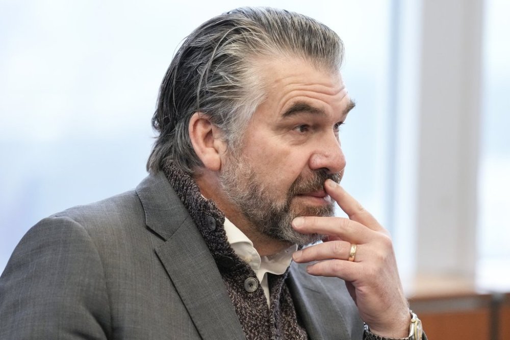 John Hannaford, then clerk of the Privy Council and secretary to the cabinet, attends a Canada-U.S. relations meeting at the Ontario Investment and Trade Centre in Toronto on Friday, Jan. 31, 2025. THE CANADIAN PRESS/Chris Young