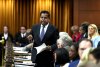 Minister of Public Safety Gary Anandasangaree rises during Question Period in the House of Commons on Parliament Hill in Ottawa on Thursday, Sept. 18, 2025. THE CANADIAN PRESS/Justin Tang