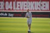 New head coach of Bundesliga soccer club Bayer Leverkusen Kasper Hjulmand from Denmark attends his first training session in Leverkusen, Germany, Wednesday, Sept. 10, 2025. (AP Photo/Martin Meissner)
