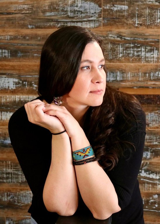 Katherena Vermette, a Red River Metis author and poet in Winnipeg, is shown in this undated handout photo. THE CANADIAN PRESS/Handout - Vanda Fleury (Mandatory Credit)