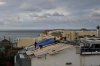 People repair the roof of a resort in Montego Bay, Jamaica, Friday, Oct. 31, 2025, in the aftermath of Hurricane Melissa. (AP Photo/Matias Delacroix)