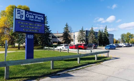 Oak Park High School (Mike Deal / Free Press files)