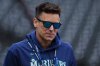 Seattle Mariners President of Baseball Operations Jerry Dipoto watches prior to Game 3 of baseball's American League Championship Series against the Toronto Blue Jays, Wednesday, Oct. 15, 2025, in Seattle. (AP Photo/Lindsey Wasson)
