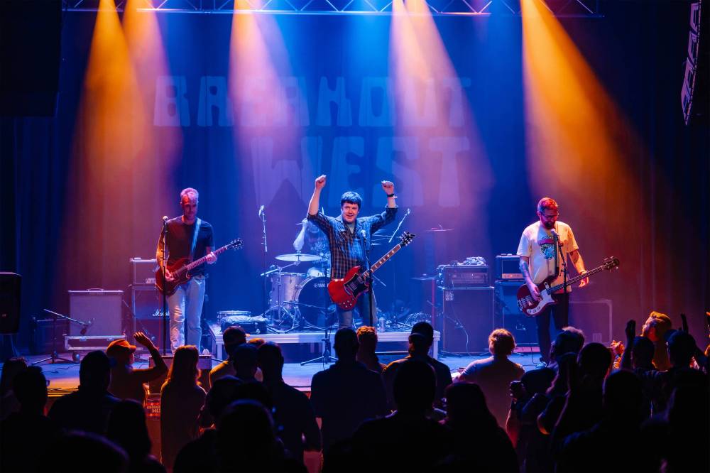 SUPPLIED
Chixdiggit, at the Park Theatre, were among the Prairie acts showcased at BreakOut West.